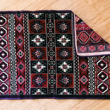 Red woven Persian Kilim  (Free shipping to USA) 