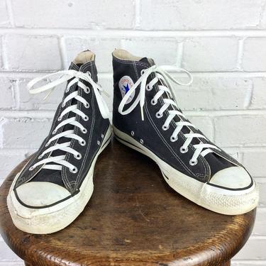 Size 10 1 2 Vintage 1980s Men s Black Converse Chuck Taylor All Briar Vintage Philadelphia PA