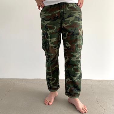 Vintage 32 Waist x 31 Inseam Thai Camo Military Pant Trousers 