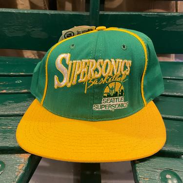 Vintage 1990s Seattle SuperSonics Snapback Hat