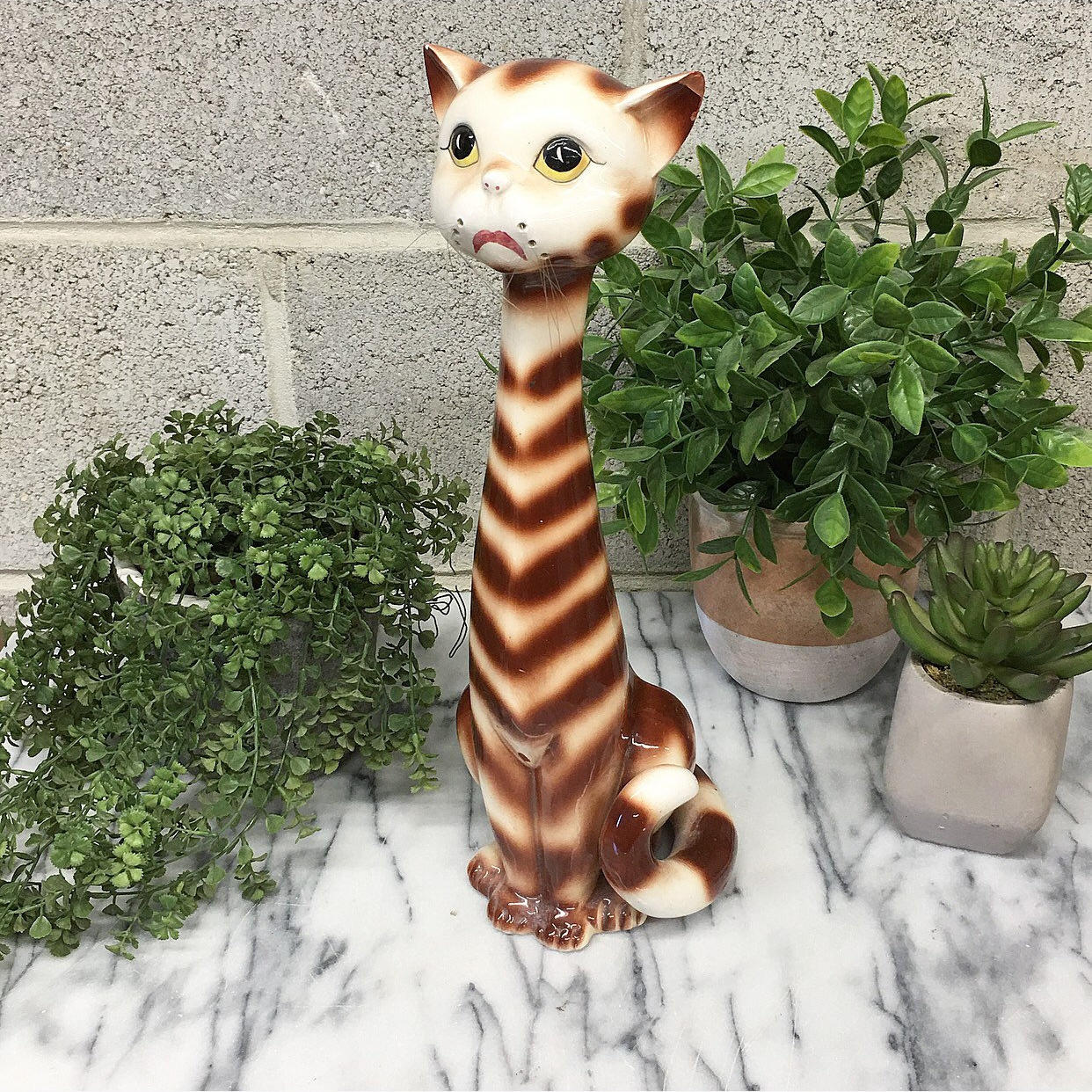 Vintage Cat Statue Retro 1960s Mid Century Modern + | Retrospect