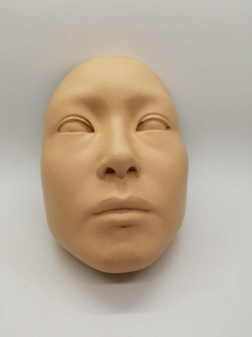 Plaster Mannequin face mask. Wishbone Reserve Baltimore, MD