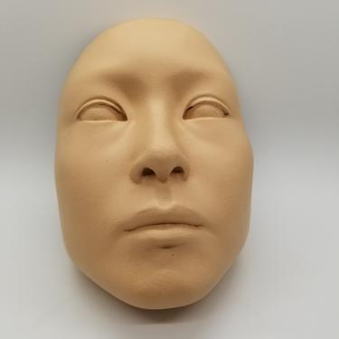 Plaster Mannequin face mask.