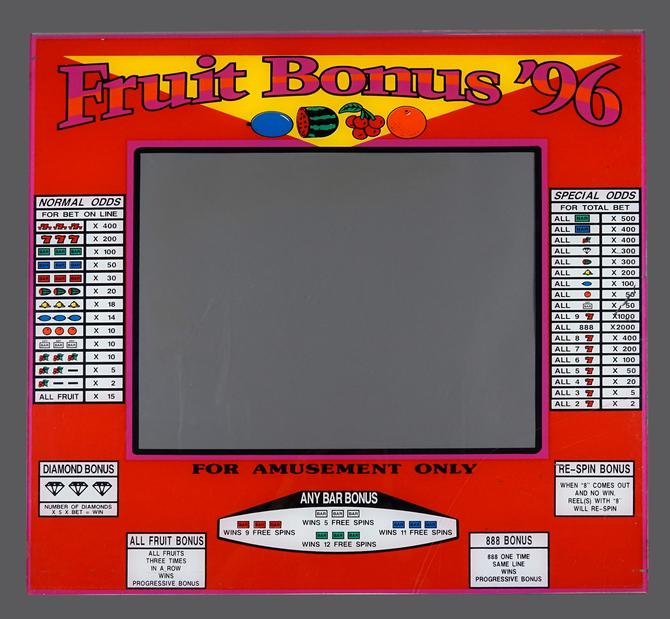 fruit bonus 96 machine