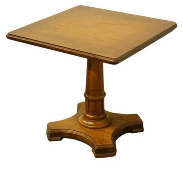 Lane Furniture Alta Vista Colonial Style Maple 19" Square Bunching End Table 1352-18 