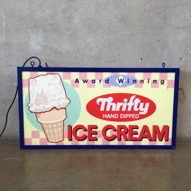 Thrifty Ice Cream Sign