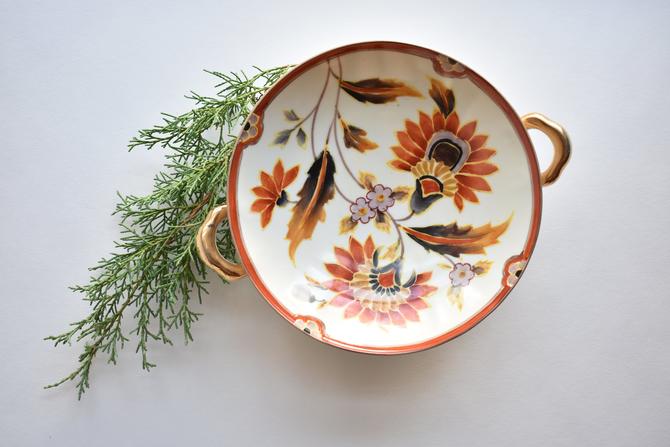 Noritake Morimura Nippon Pedestal Bowl | Bonbon Gold Handles