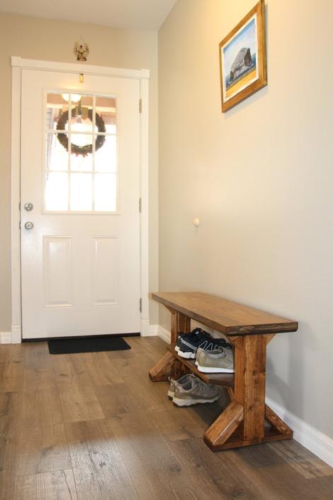 Walker Edison Furniture Company 42 Modern Farmhouse Entryway