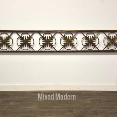 Brass King Headboard 