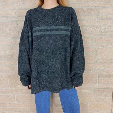 90's Grunge Oversized Knit Pullover Sweater 