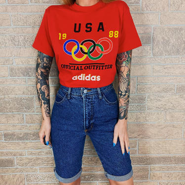 1988 Adidas USA Olympics T-Shirt 