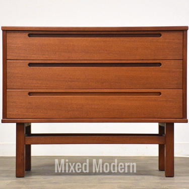 Nils Jonsson Danish Modern Teak Dresser Chest 