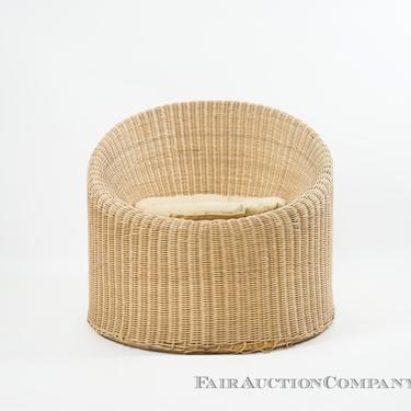 Wicker Chair - Attrib. to Isamu Kenmochi