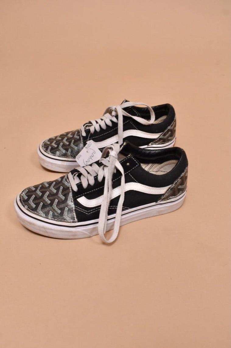 Vans on sale goyard custom