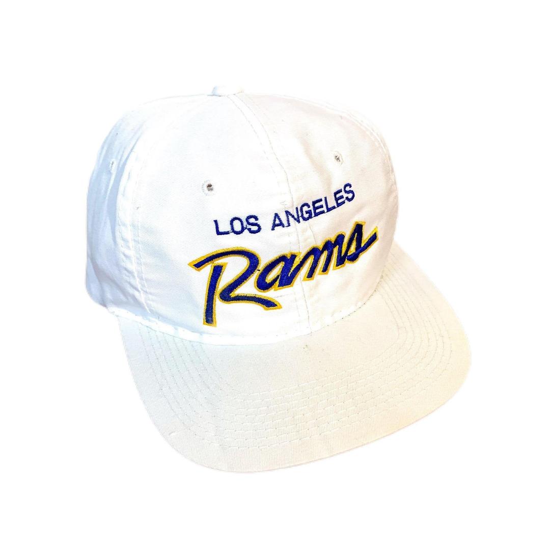 Vintage Los Angeles Rams Sports Specialties Script Corduroy Hat Snapback