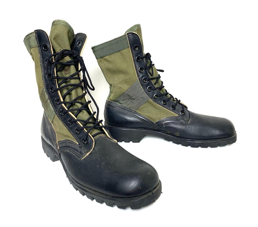 NEW Old Stock Vintage US Military Jungle Boots 9 N Combat