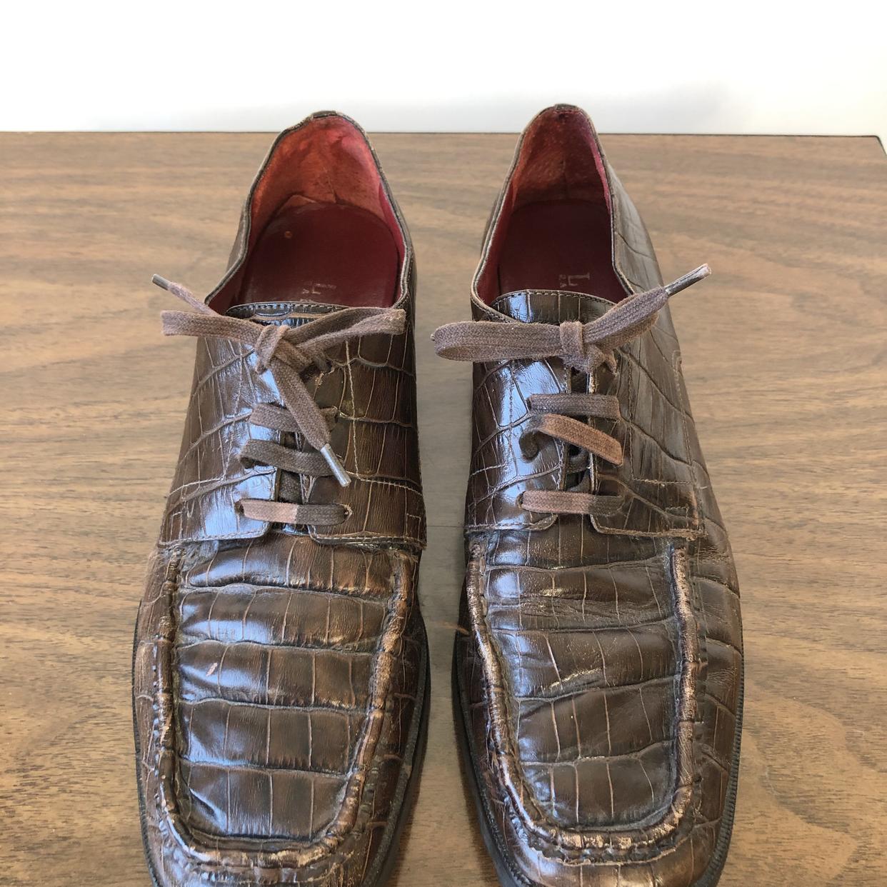 90's Croc Leather Oxfords | Prototype Vintage - Austin, TX | ATTIC