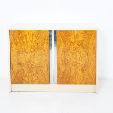Burl Wood Cabinet 