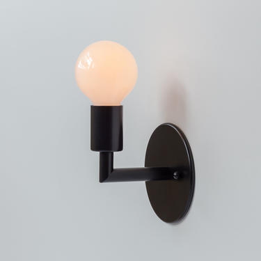 AP Wall Sconce -  A Contemporary Wall Light | Handmade | Powder Coated Black Finish | UL Listed 