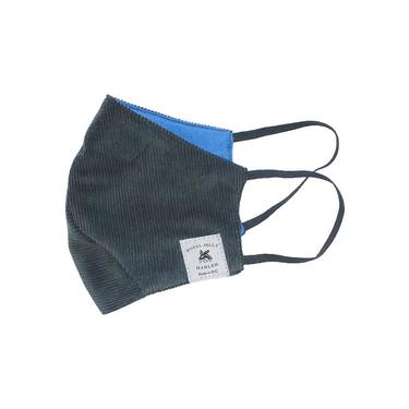 Adult Mask in Dark Moss Corduroy