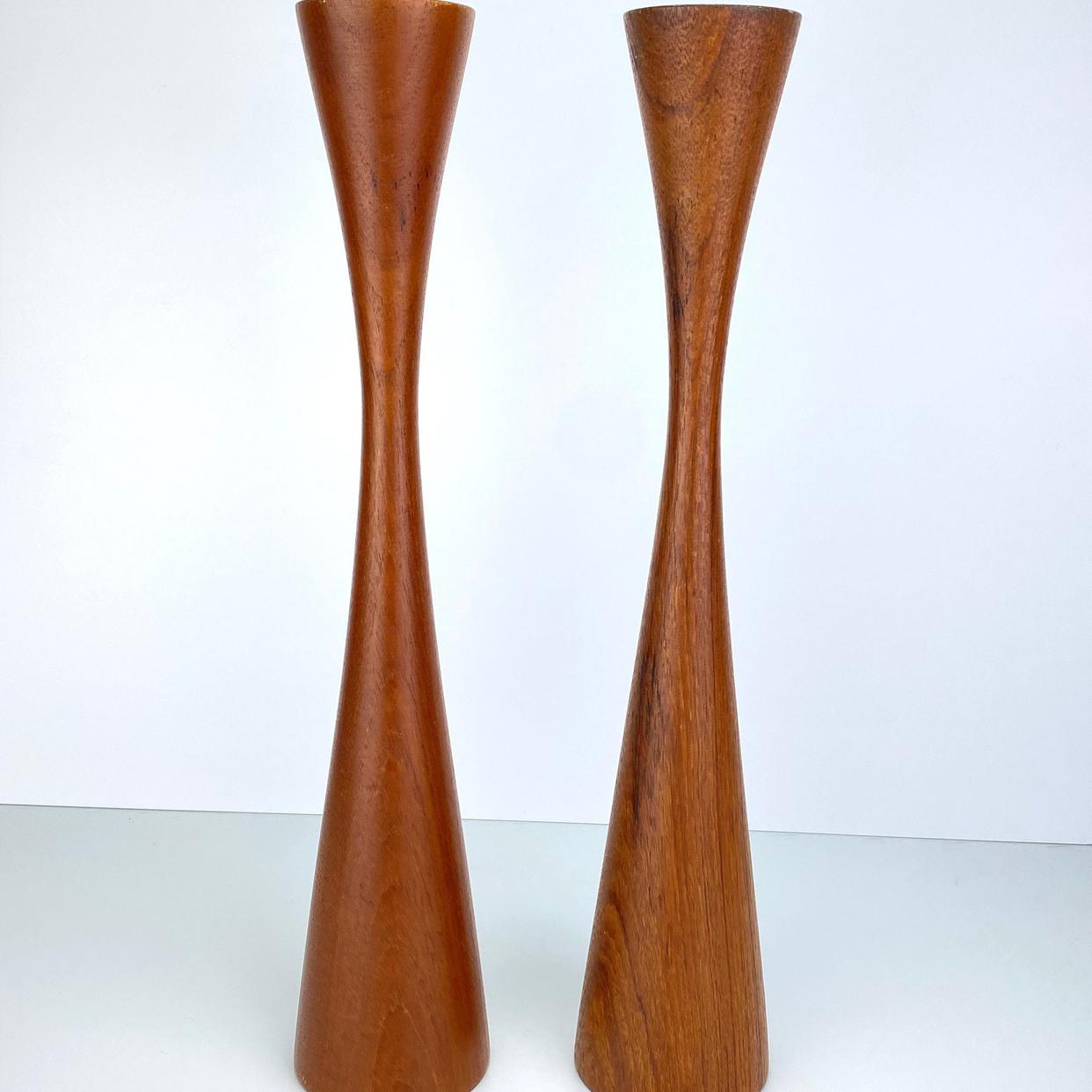 Vintage Pair Mid Century Modern Danish Teak Wood | House of Vintage ...