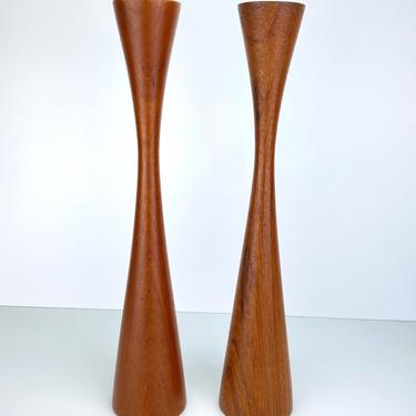 Vintage Pair Mid Century Modern Danish Teak Wood | House of Vintage ...