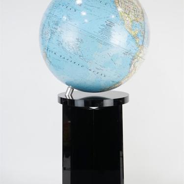 1976 National Geographic Globe on Stand