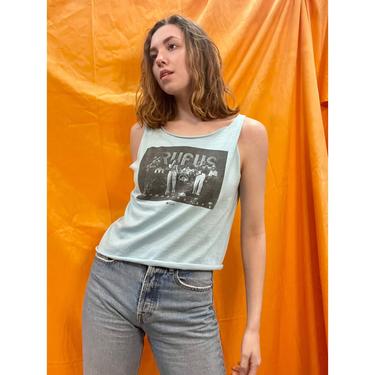 1974 Vintage Rufus at Whiskey A Go Go Cutoff T-shirt - Vintage Band Tee 