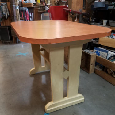 Really cool hand-crafted wood Table 46 x 30.5 x 30