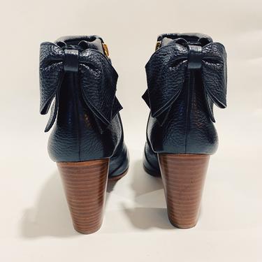 Kate Spade Bow Back Ankle Boots