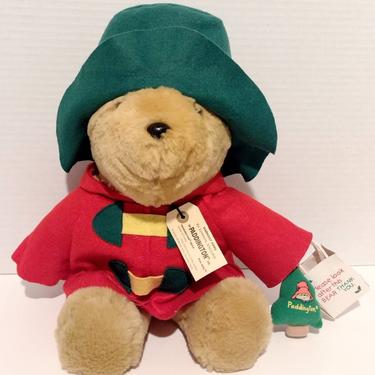 Vintage 1997 Paddington Bear Plush Toy Collectible 16" 