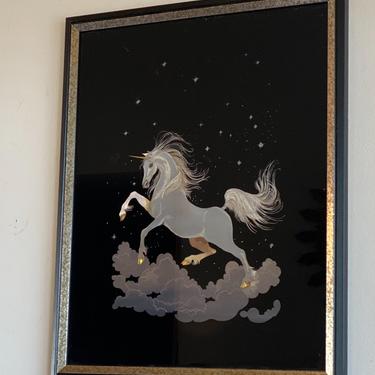 Magical 80's Unicorn Art | Sunbeam Vintage | Highland Park
