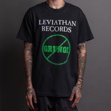 Vintage 90’s Leviathan Records Thou Shall Not Grunge T-Shirt 