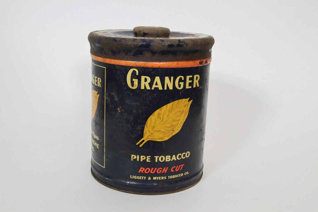 Vintage Granger Pipe Tobacco Tin, Advertising Country Store Vintage