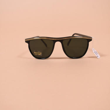 Black Aviator Sunglasses