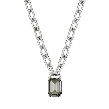 Janis Savitt - Antique Silver and Black Diamond Necklace