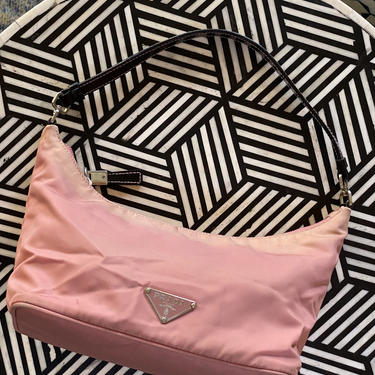 vintage prada baguette in PINK