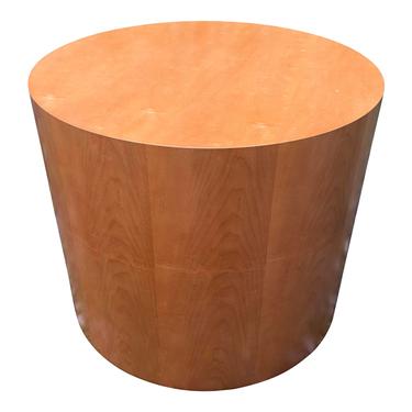 Drum Cylinder Side Table Paul Mayen Style