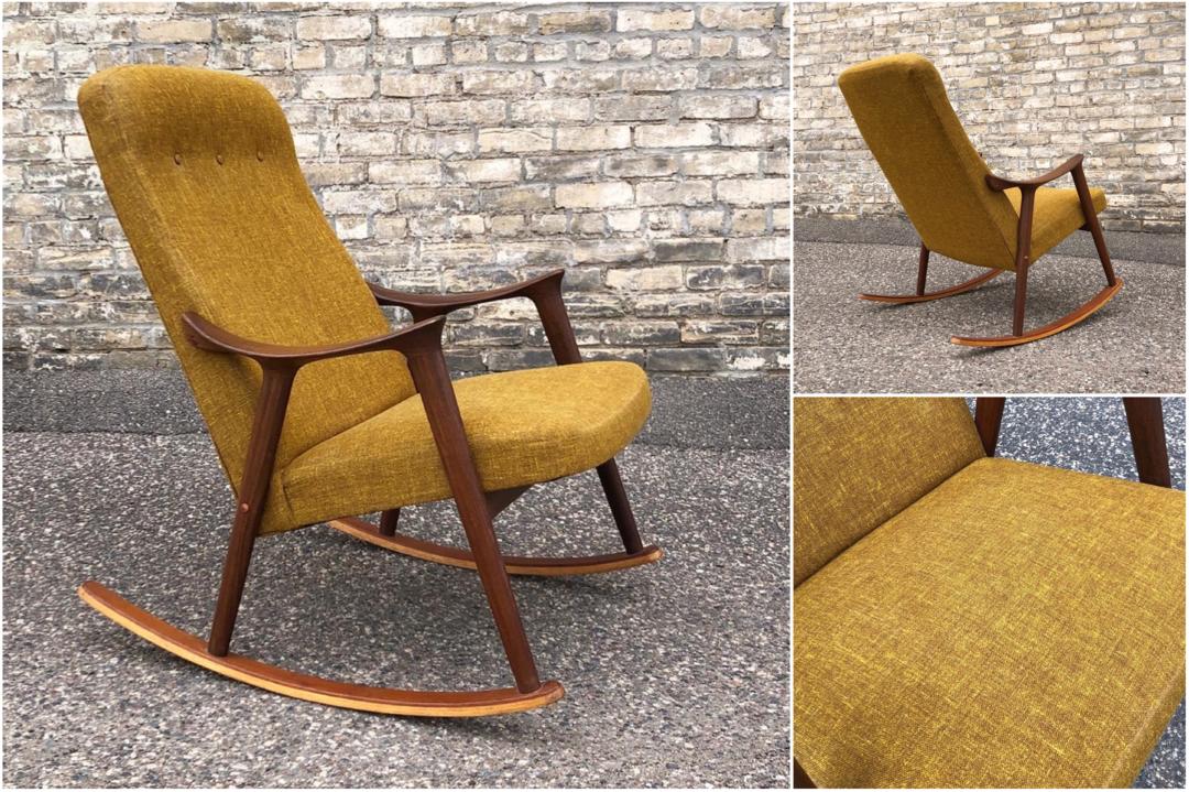 Ingmar Relling Rocking Chair For Westnofa MidModMen friends St