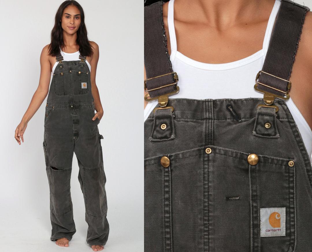 carhartt overall 80-90s USA製 AMAZINGLY RARE 80'S OR 90'S CARHARTT COVERALLS HIGHLY