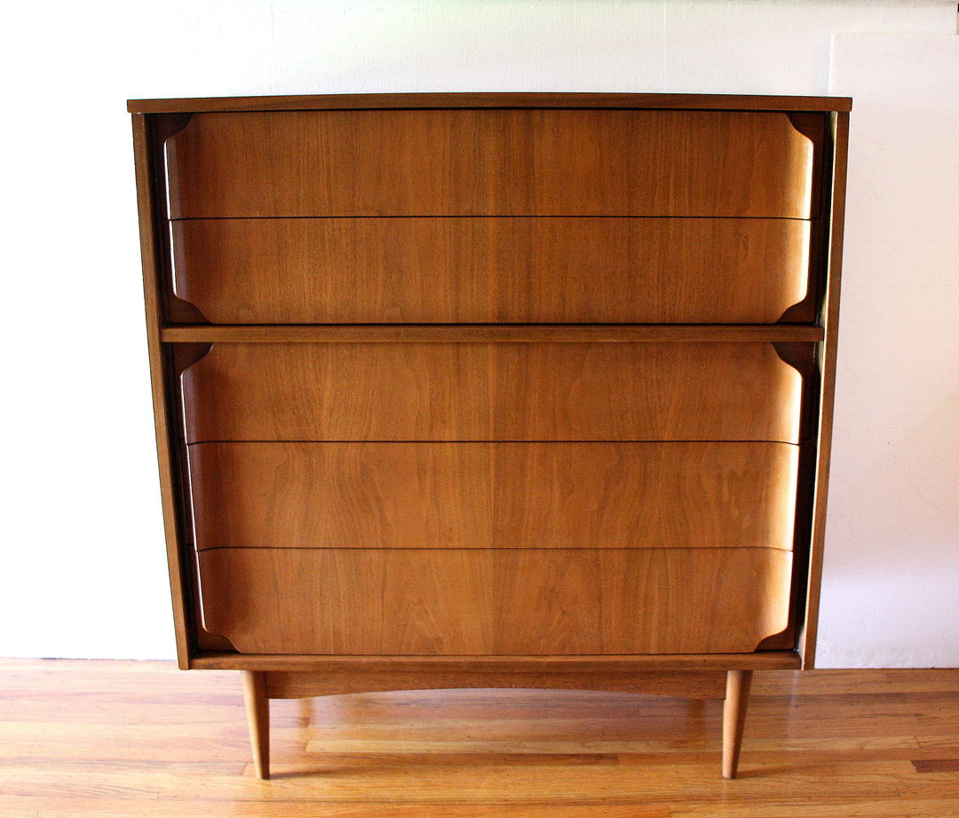 Mid Century Modern Tall Dresser Picked Vintage Philadelphia