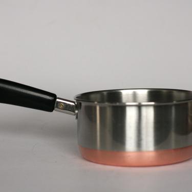 Vintage 1978 Revere Ware Copper Clad Saucepan 1 1/2 Qt. WITH Lid