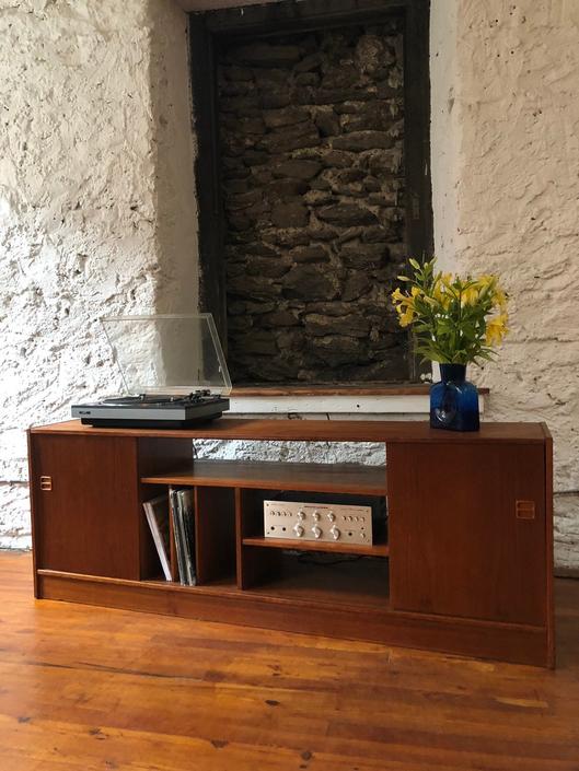 Mid Century Credenza Danish Modern Console Cabinet Mid Century