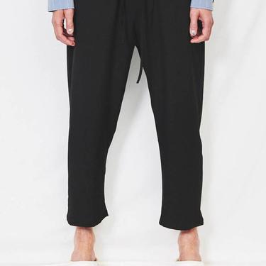 Black Suiting Easy Pant