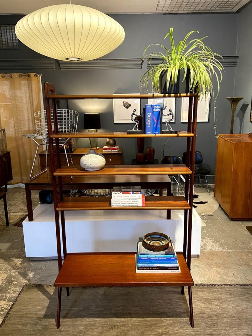 Danish Modern Kurt Ostervig Teak Bookshelf / Room Divider Modern Vibe