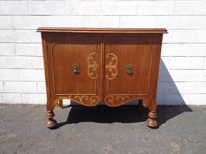 Buffet French Provincial Cabinet Console Tv Stand Server