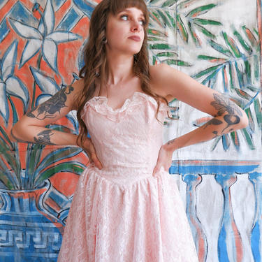 Pink gunne sax dress hotsell