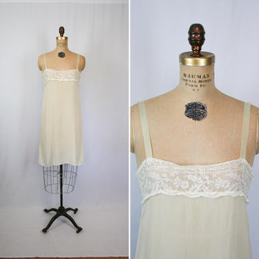 Edwardian Silk Camisole Top / Vintage Lingerie / Chemise / Vintage