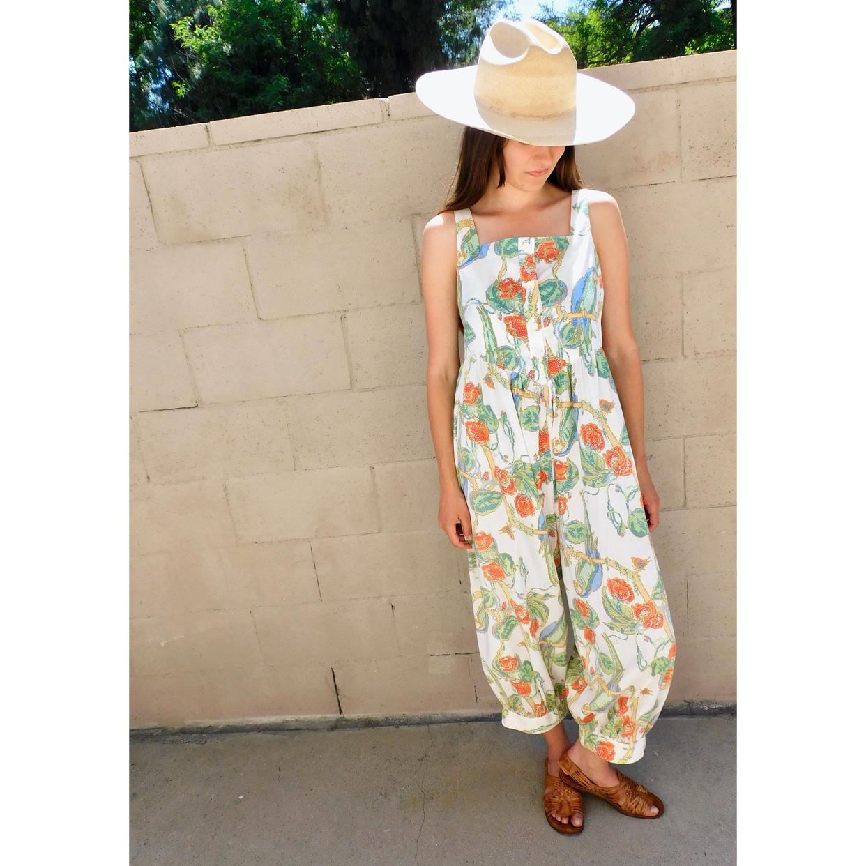p*u様 house on the hill 花柄 jumpsuit 25ss p*u様 house on the hill