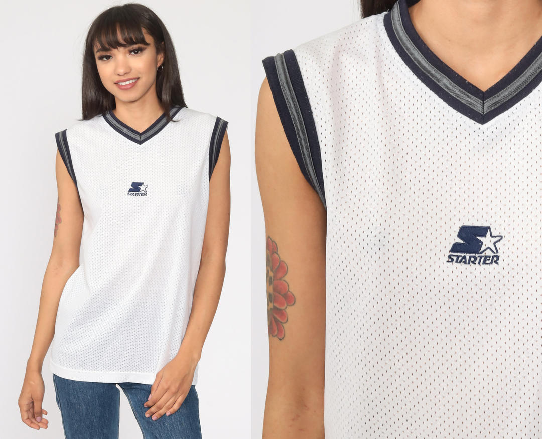 90s Starter Jersey Shirt 90s MESH Tank Top Sports Jersey Shop Exile